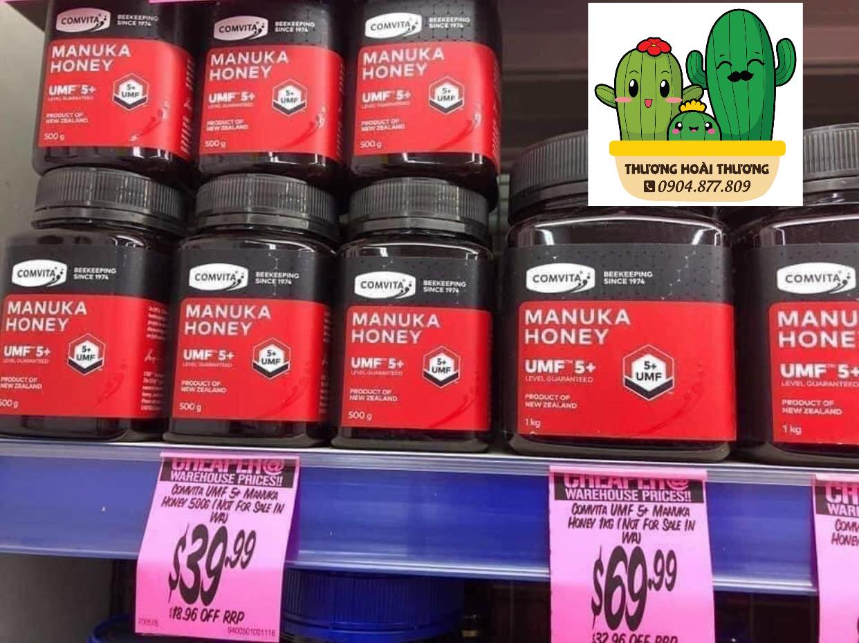 Mật ong Úc Manuka Comvita UMF 5+