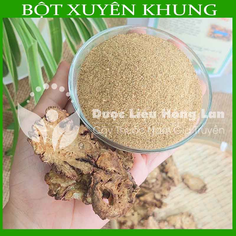 ✅ 100G Bột Xuyên Khung loại 1 nguyên chất (Bột thảo mộc không pha chộn tạp chất, đã sao thơm, không chất bảo quản)