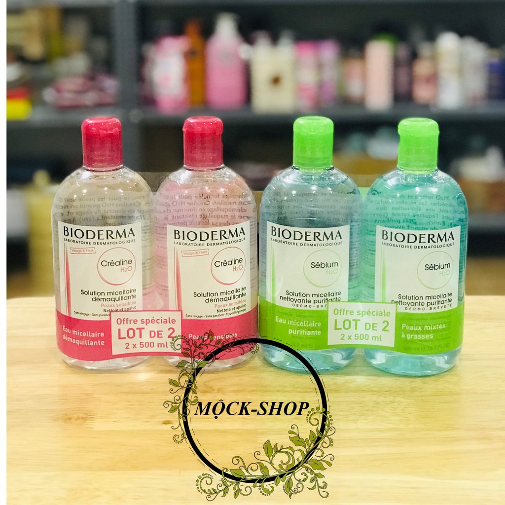 Tẩy trang BIODERMA của Pháp loại 500ml