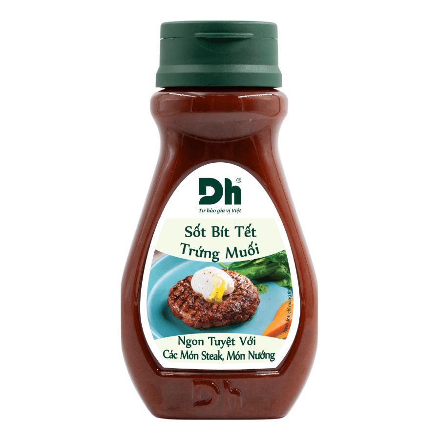 Sốt Bít Tết Trứng Muối Dh Foods (Chai 200gr)