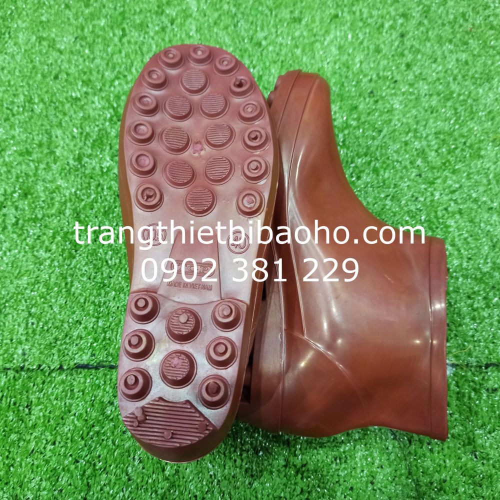 Ủng ngắn đi mưa, bảo hộ siêu mềm siêu bền - 3 màu lựa chọn