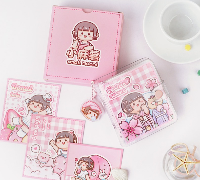HỘP SET PLANNER/SỔ CÒNG MINI SMALL MOCHI