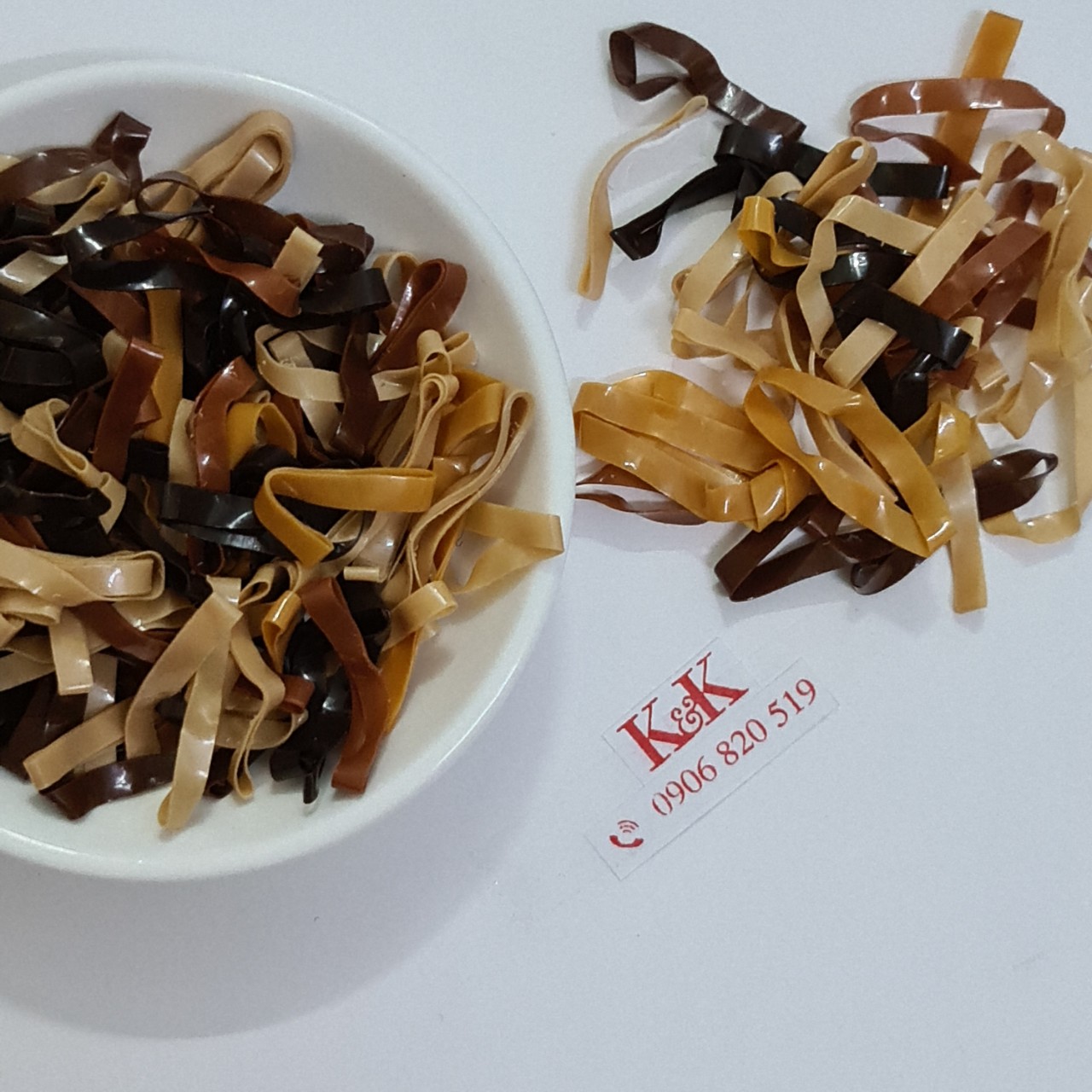 ❧K&K☙ THUN CỘT TÓC DẺO NHIỀU MÀU