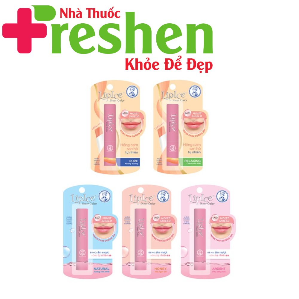 [HCM]Son dưỡng có màu tự nhiên Lipice Sheer Color 2.4g - Hồng tự nhiên