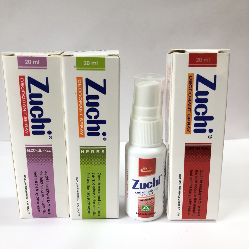 Xịt nách Zuchi 20ml