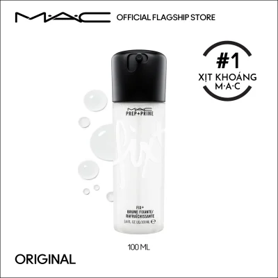Nước xịt khoáng hoàn tất trang điểm MAC Prep + Prime Face Fix+ - Make Up Setting Spray 100ml