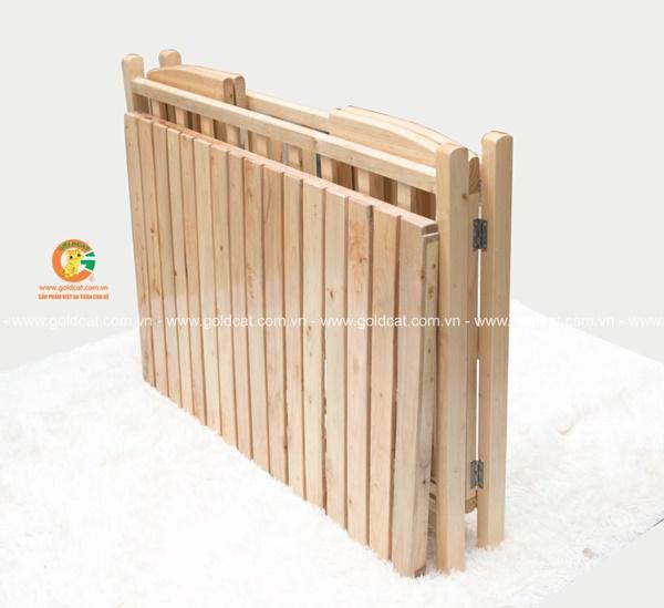 CŨI TRẺ EM GỖ QUẾ MỘC GOLDCAT (TẶNG BA LÔ BỈM SỮA KÈM MÃ GIẢM GIÁ)