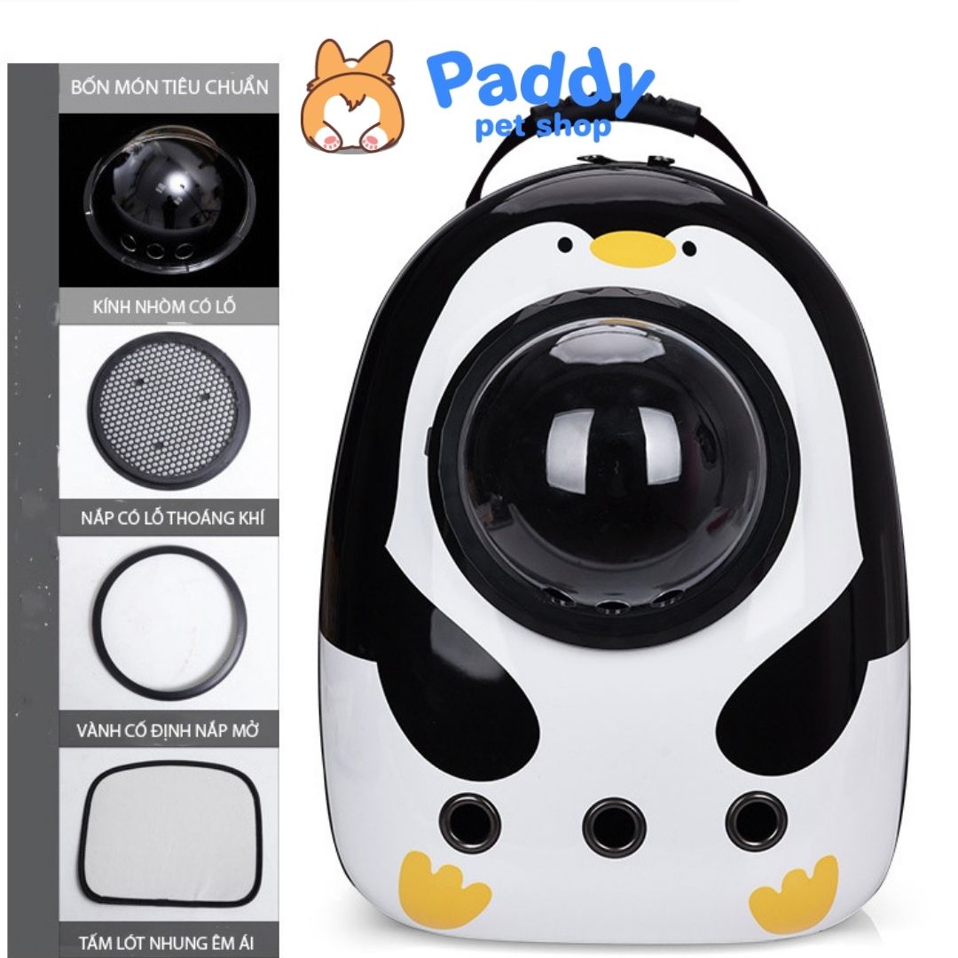 Balo Phi Hành Gia Vận Chuyển Chó Mèo (Dưới 8kg)