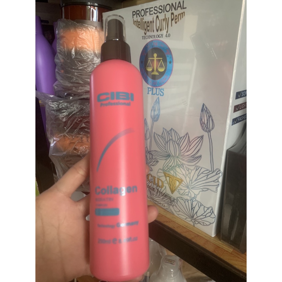 XỊT DƯỠNG TÓC KERATIN CIBI 250ML