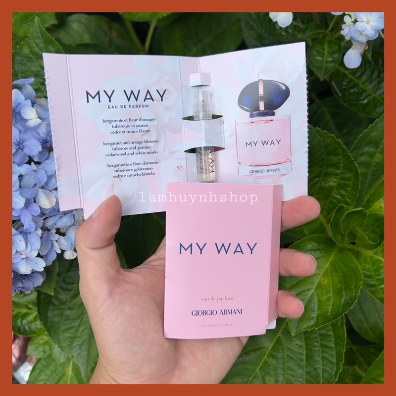 Vial nước hoa my way edp 1,2ml