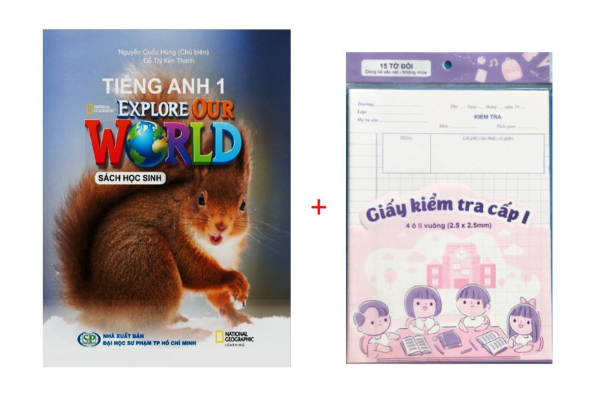 Sách - tiếng anh 1 - explore our world - sách học sinh -