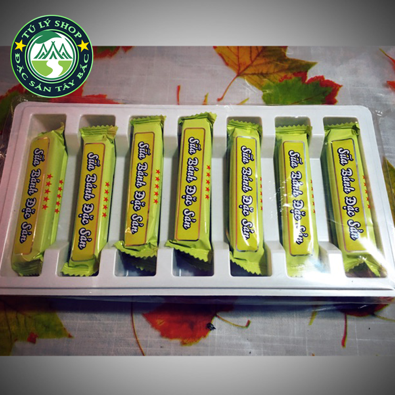 Bánh sữa Mộc Châu 200g (Hộp vàng vị nguyên bản)