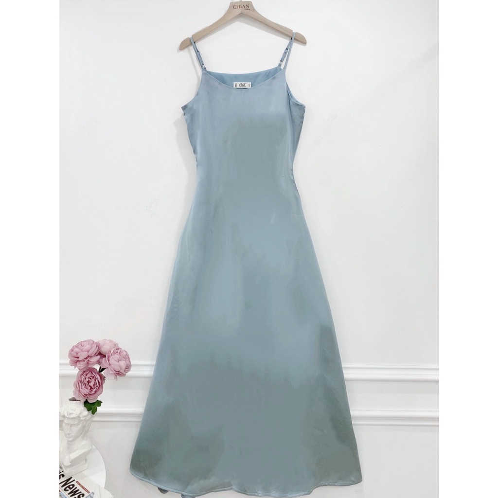 Váy 2 dây lụa sexy 1734