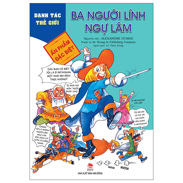 Fahasa - danh tác thế giới - ba người lính ngự lâm