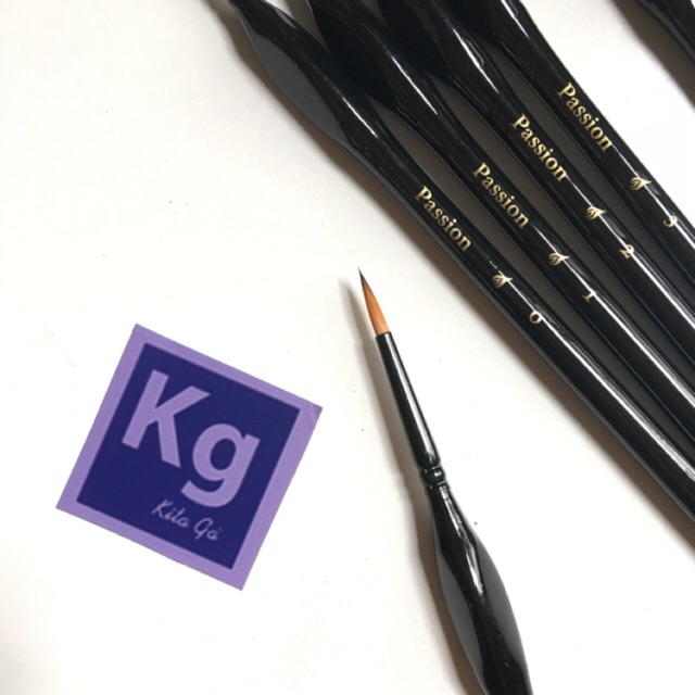 Cọ Tỉa Passion Ke Nét Vẽ Màu Nước Gouache Acrylic ...