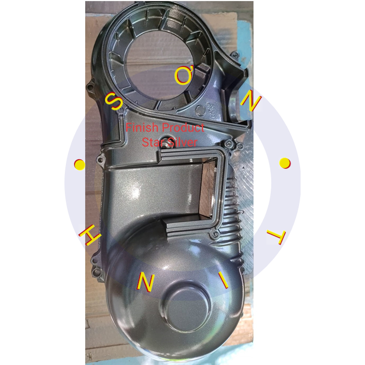 Sơn xịt Samurai màu Bạc Lấp Lánh - Y124
