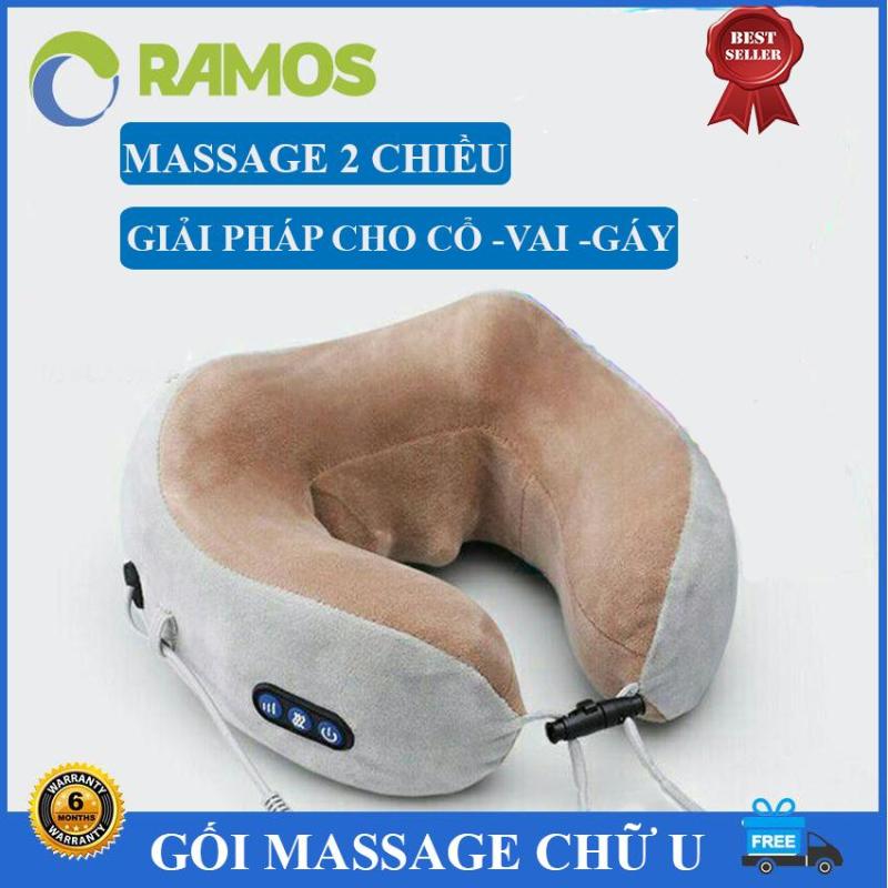 Gối Massage 2 Chiều Chữ U Hàng Cao Cấp Đa Năng, Gối Ngủ Văn Phòng, Gối Mát Xa, Gối Massage Trị Liệu, Gối Massage Cổ, Gối Massage Cổ Cao Cấp, Gối Massage Hình Chữ U, Gối Mát Xa Cổ - RAMOS STORE