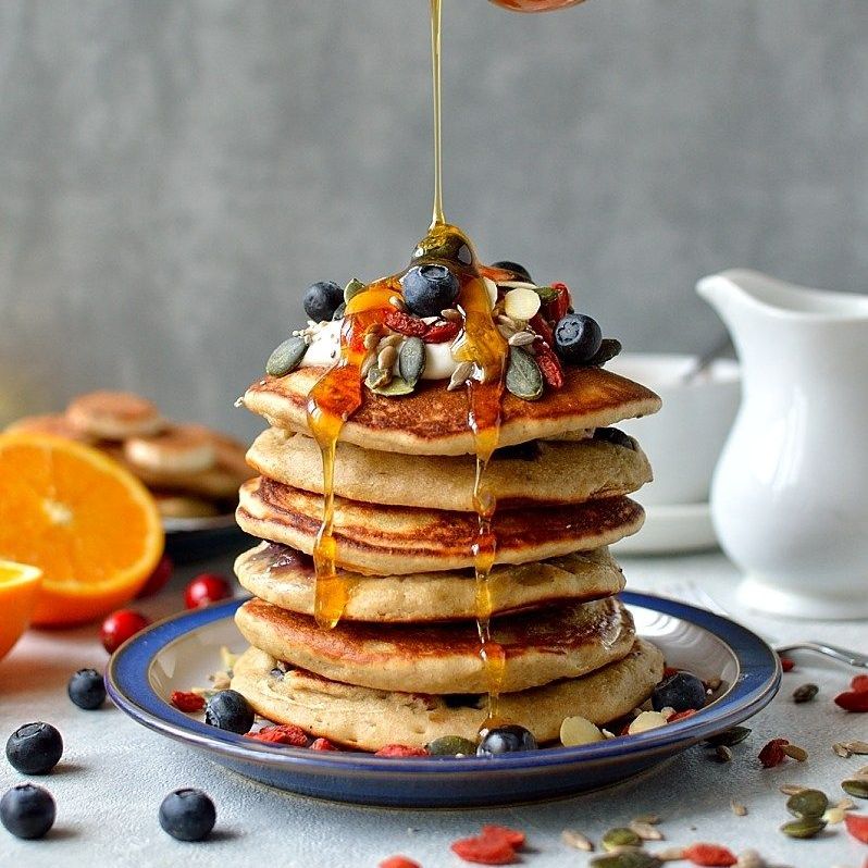 Bột làm bánh Pancake trộn sẵn Gold Bone 400gram