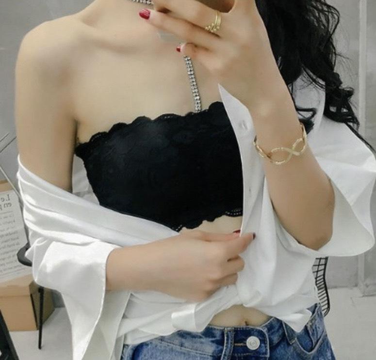 ÁO BARA REN KHÔNG DÂY