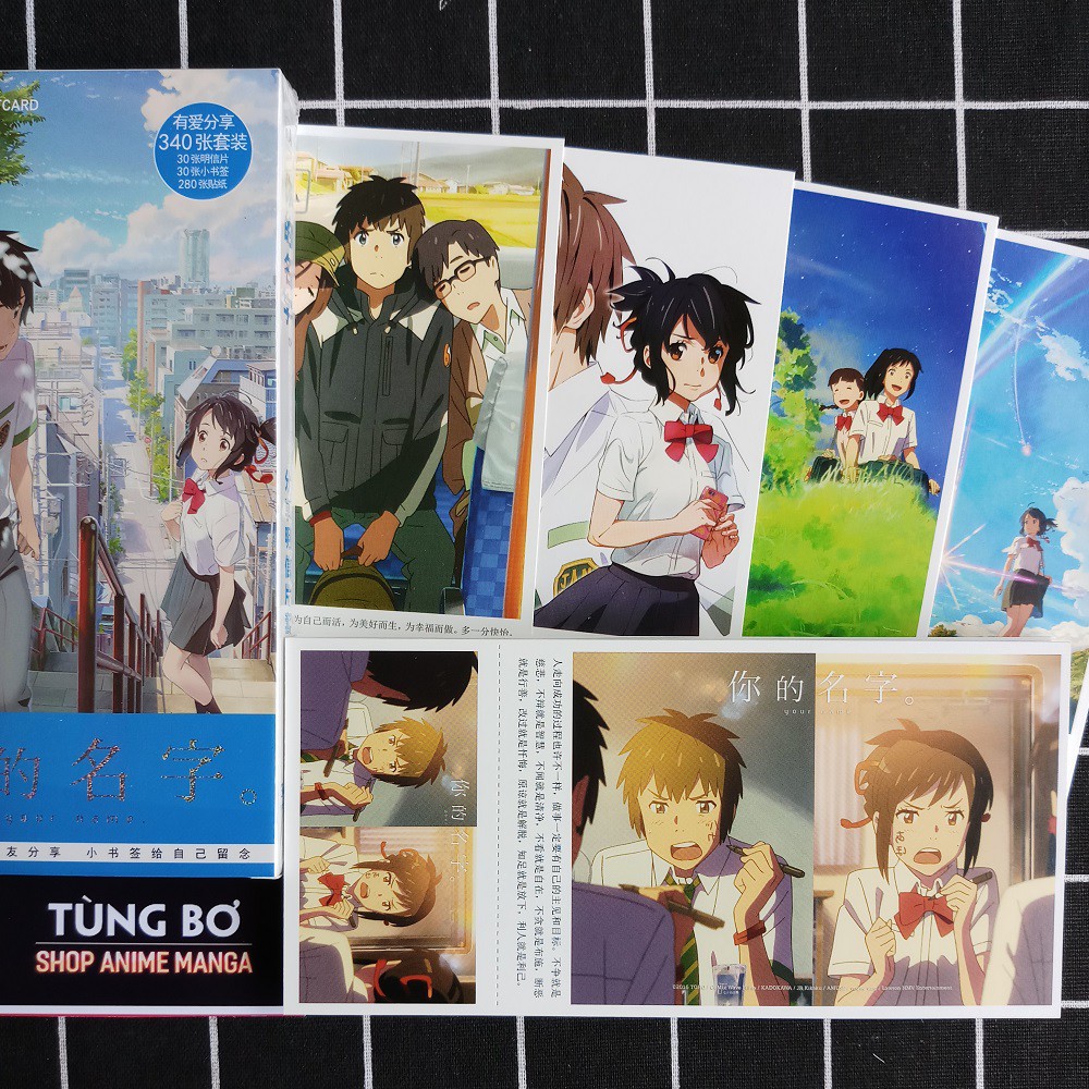Hộp Thẻ Anime Your Name