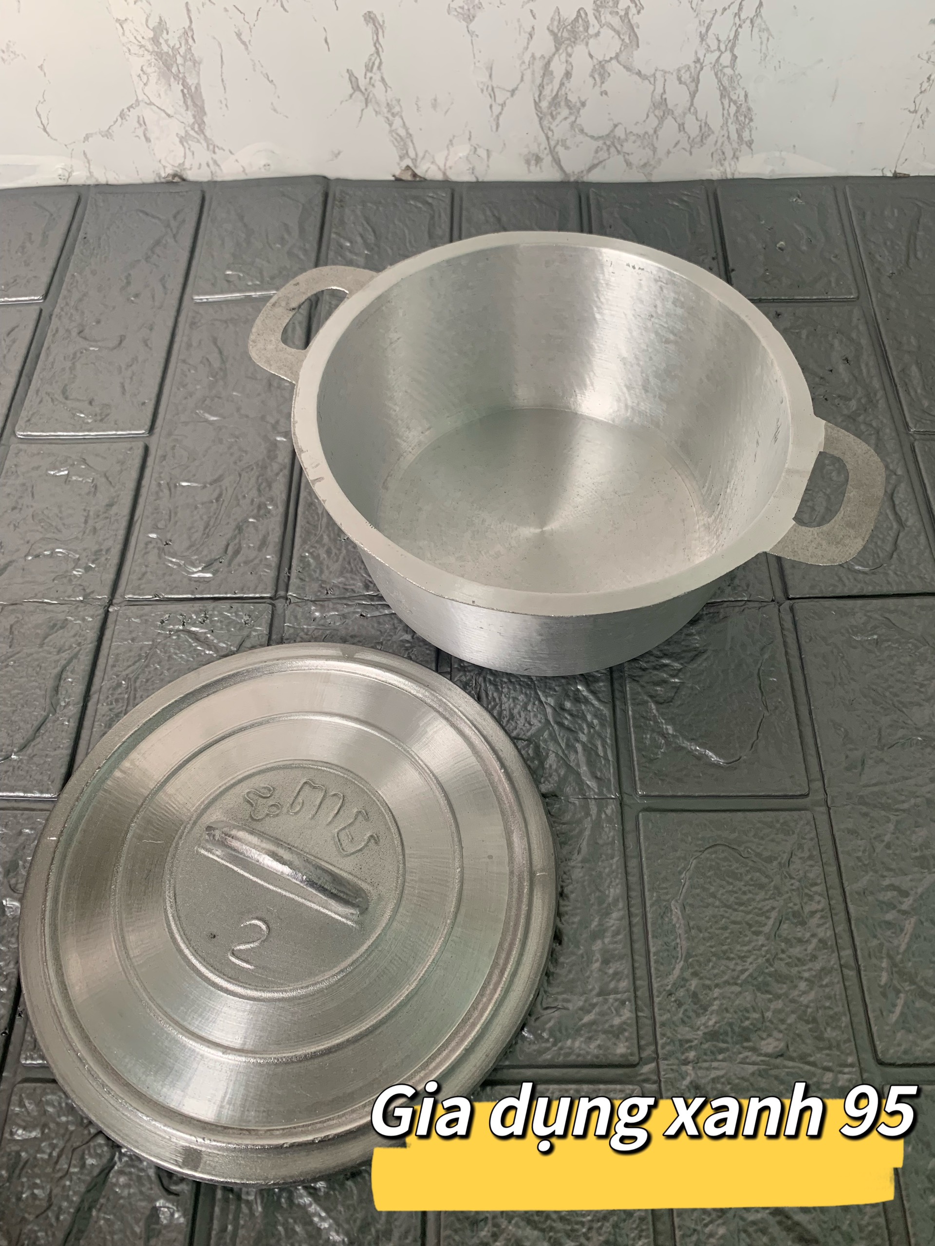 nồi gang MIÊN đúc 21cm hàng cao cấp