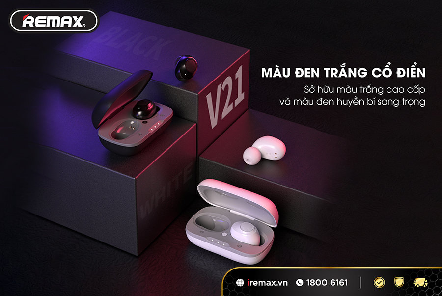 [HCM]Tai bluetooth Remax tws-21