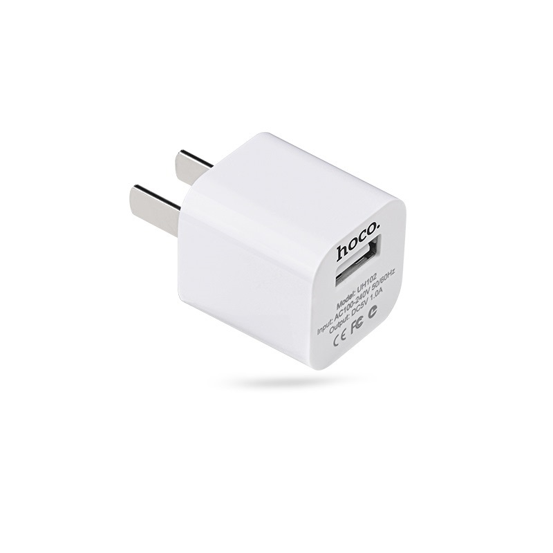 Củ sạc nhanh iphone 1A hoco Uh102