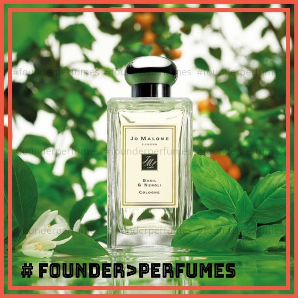 🌟 Nước hoa dùng thử Jo Malone Basil & Neroli Test 10ml/20ml Spray / Chuẩn authentic #.founderperfume