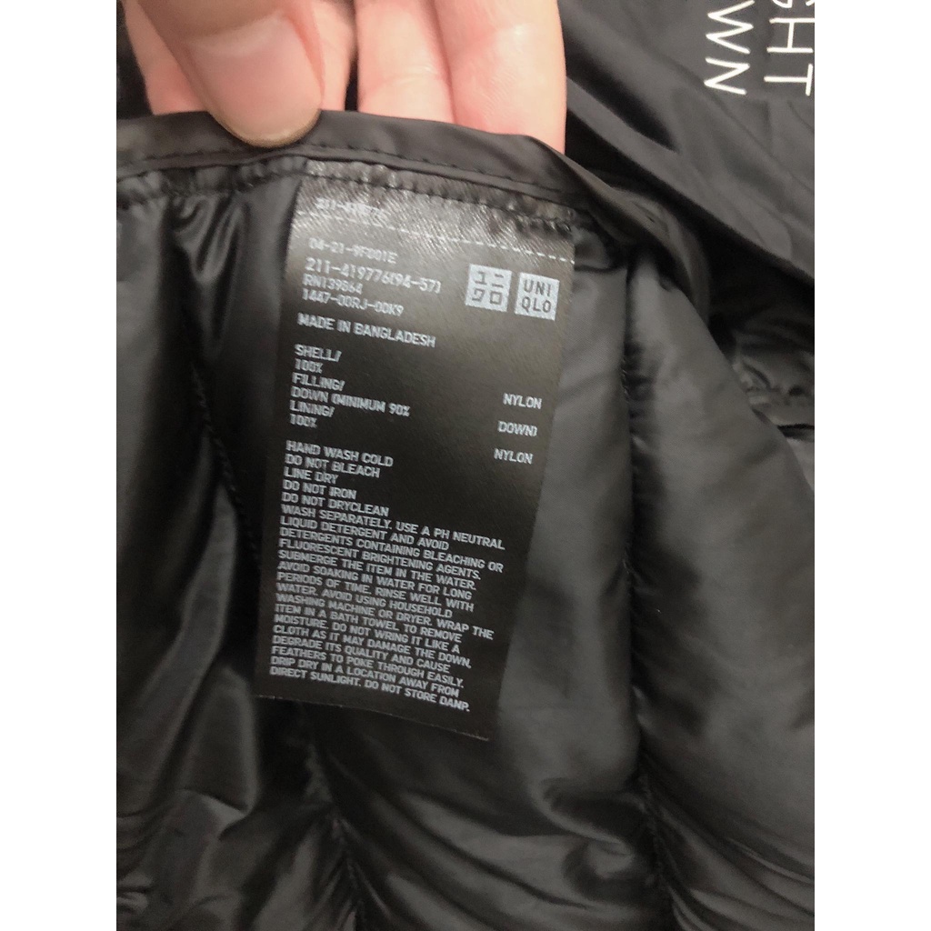 Áo khoác lông vũ UNIQLO