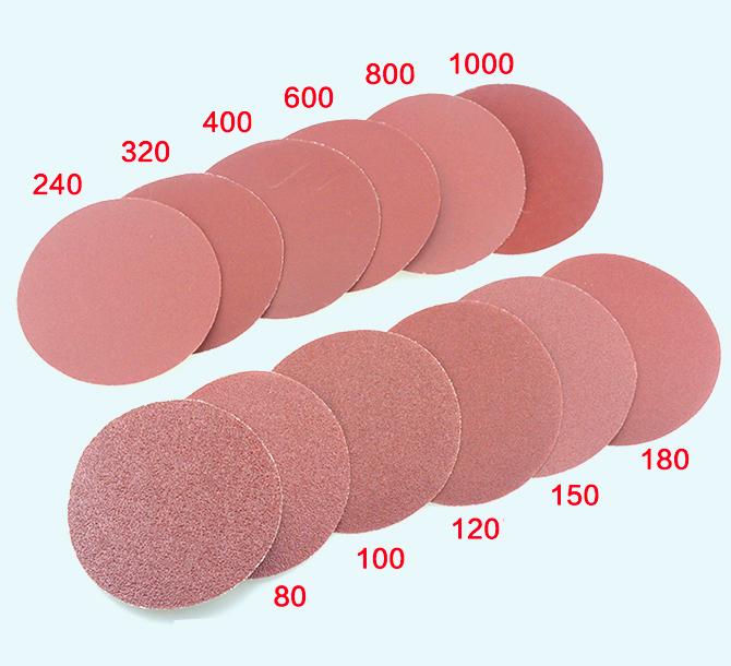 combo 50 tờ giấy nhám đĩa siêu mịn 5 inch