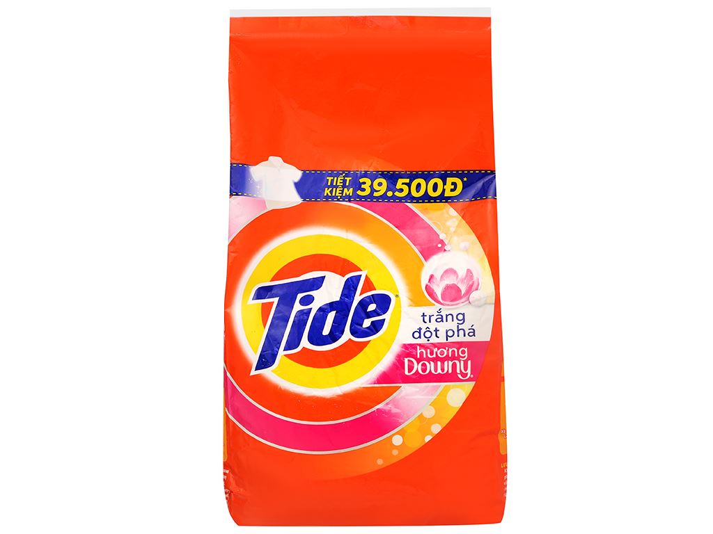 Bột giặt Tide trắng đột phá hương Downy 5kg