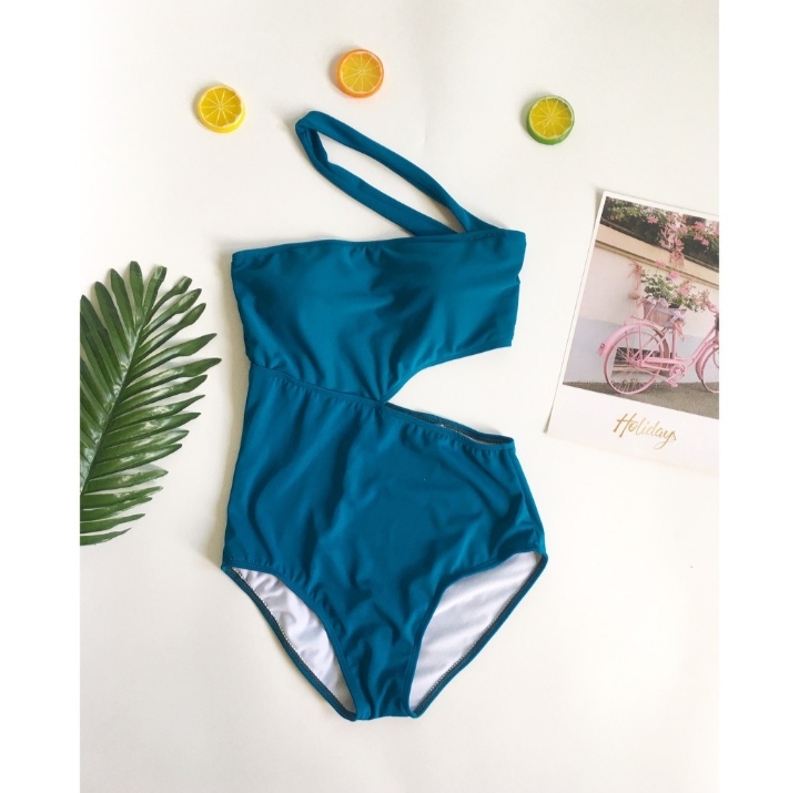 [HCM]Bikini Liền Thân Cut Out VATIXA BKN17 XANH