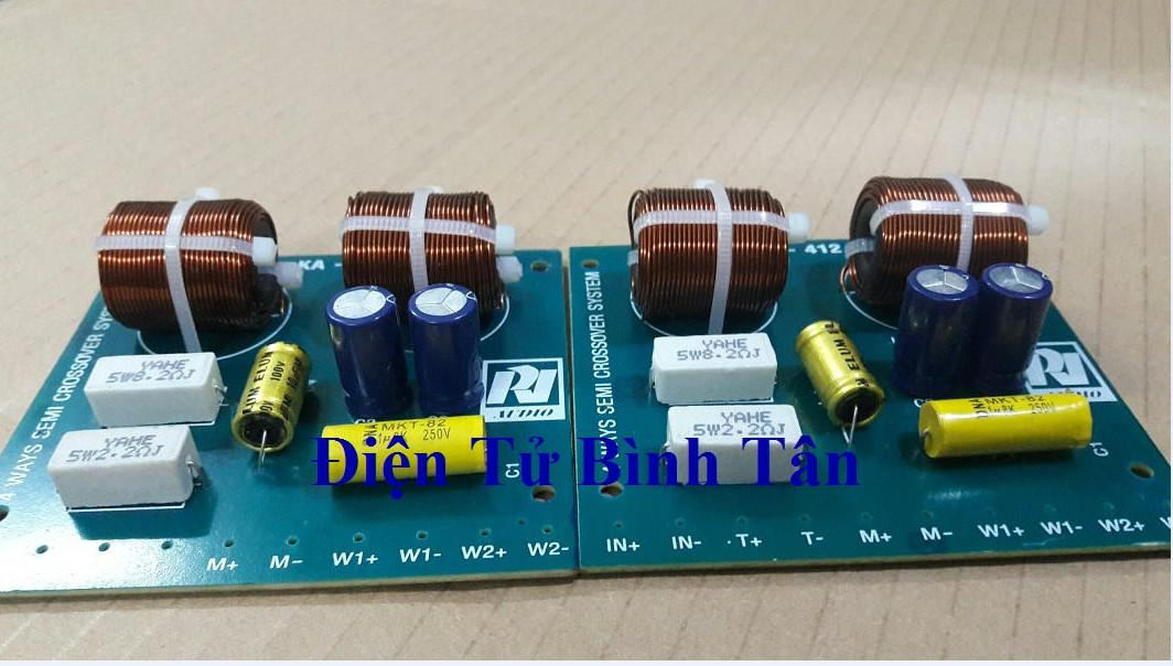 Phân tần loa cao cấp 2 bass 1 trung 1 treble