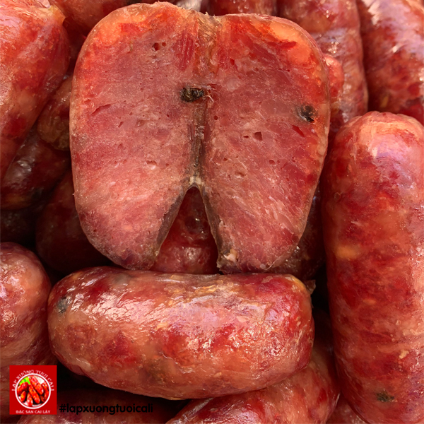 [HCM]lạp xưởng tươi cai lậy 80% nạc - 500gr