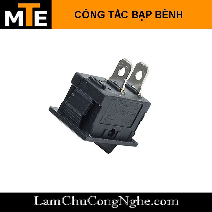 Combo 10 Công tắc bập bênh KCD11-101 6A 250V 2 Chân