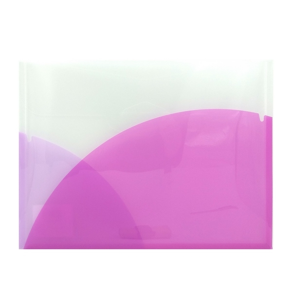 Túi cài đa năng Plus Pasty khổ A4 ngang A4E (Clear bag)
