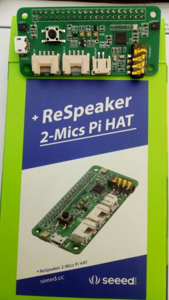 Bo Mạch Pi HAT Raspberry Pi Seeed ReSpeaker 2