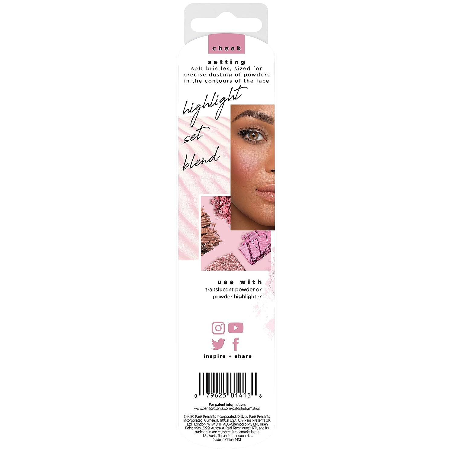 Cọ highlight, setting, má hồng nhỏ RT Real Techniques Setting Brush 01413