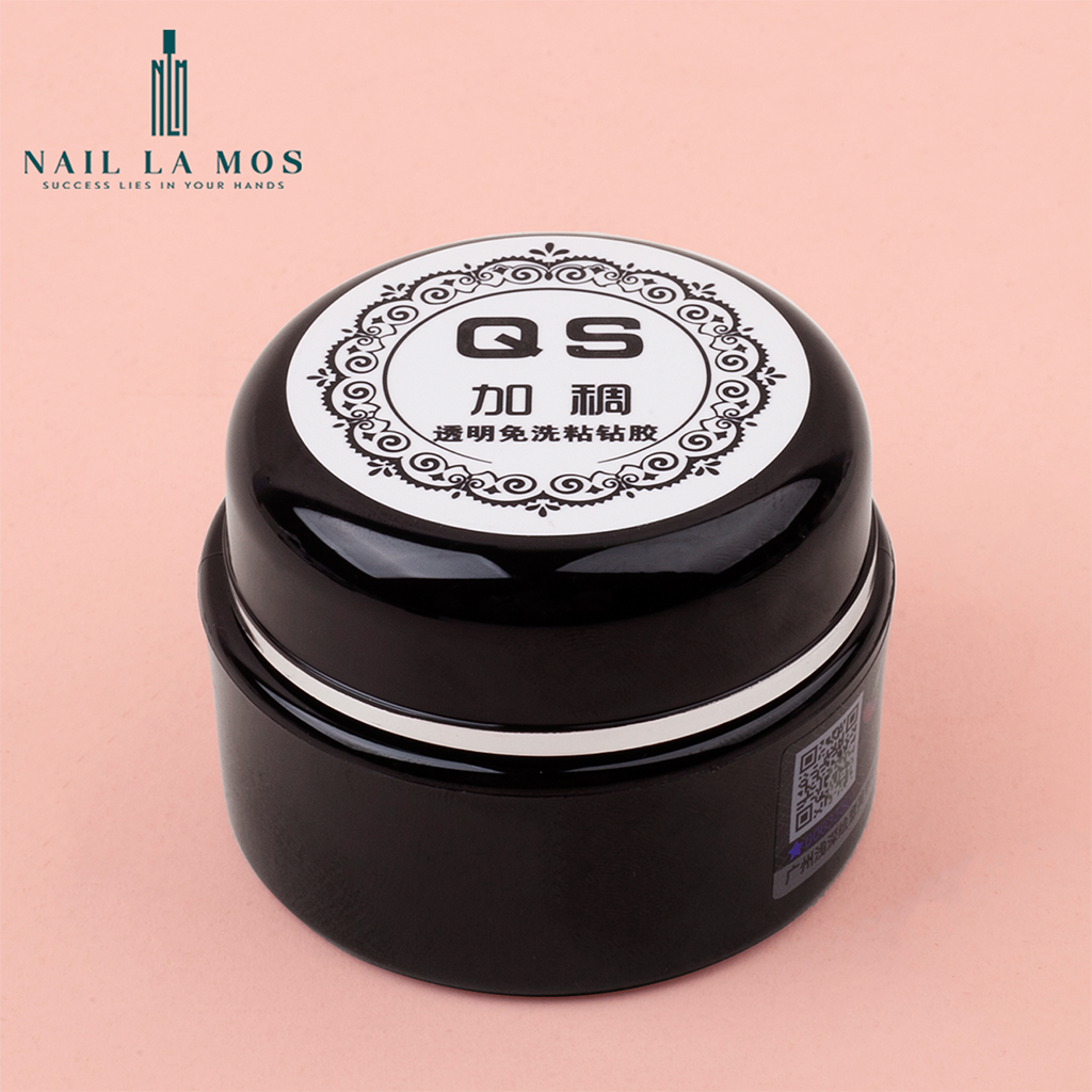 Gel vẽ nổi QS chính hãng trang trí móng 20ml - Gel đa năng chất đặc vẽ hoa thủy tinh, vẽ chà tráng gương, tạo hình nail