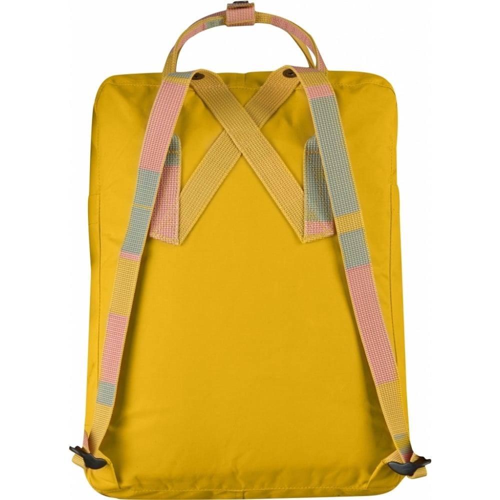 Balo Kanken Classic Warm Yellow Random Blocked Bản đặc biệt AUTH LIMITED