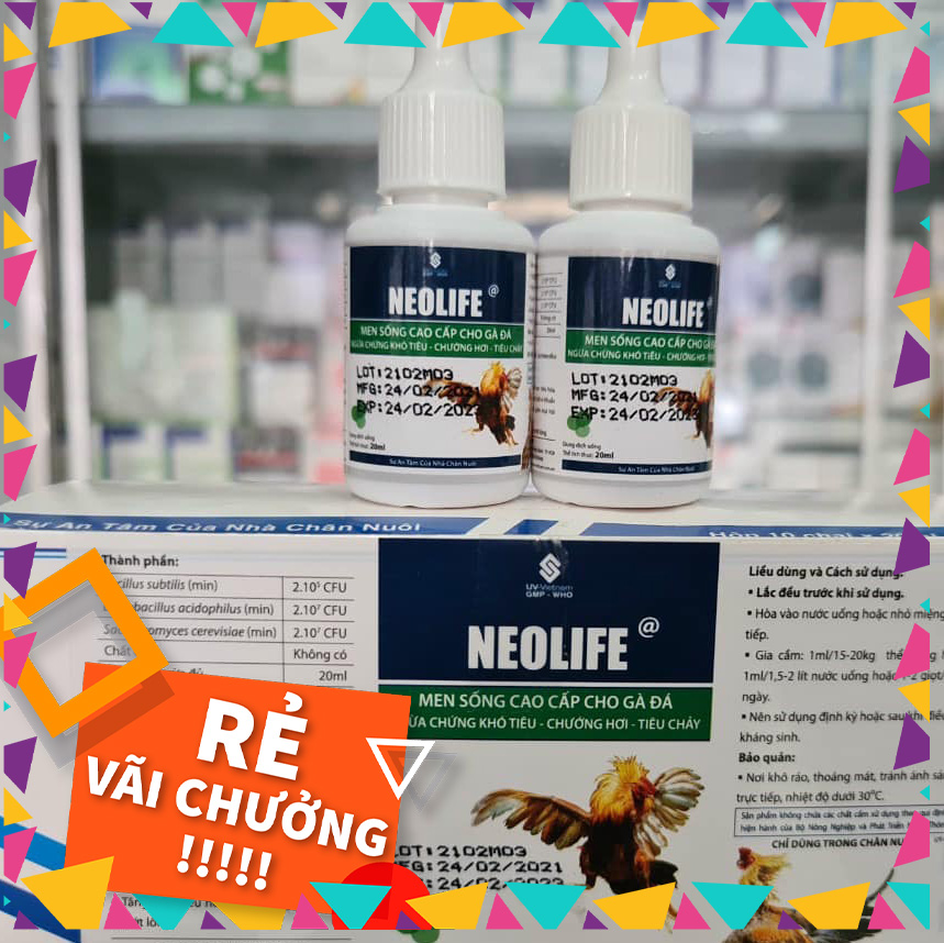 [Giá rẻ]  Neolife 20ml 1 lọ men sống cao cấp