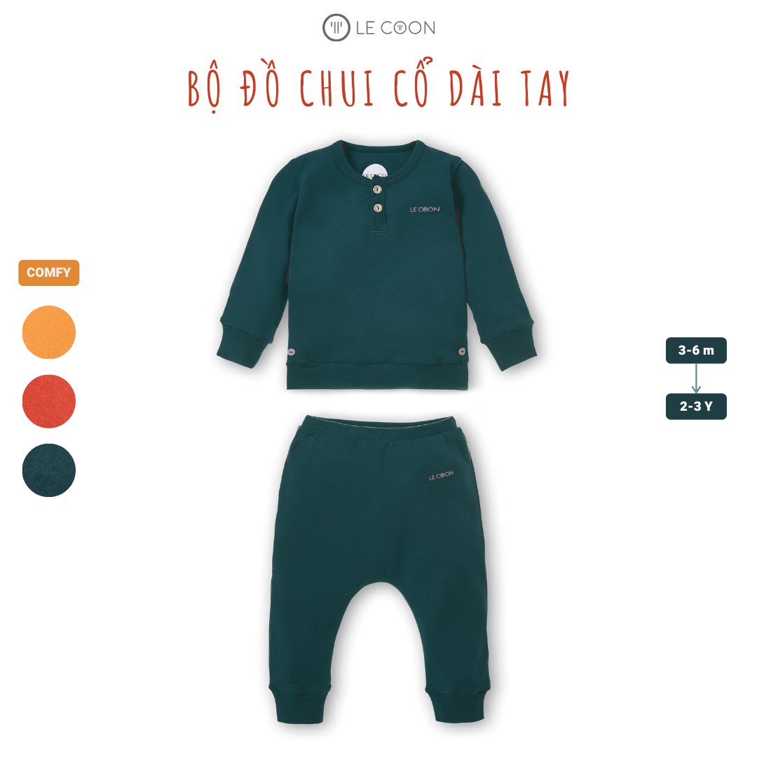 Bộ Đồ Chui Cổ Dài Tay