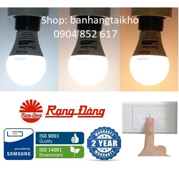 Bóng Led Đổi Màu 3In1 9W ĐIỆN QUANG