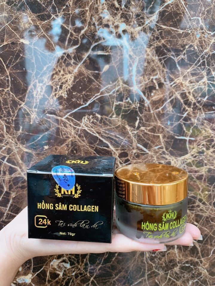 [HCM]Mặt nạ hồng sâm Collagen Kim Hoàng - TS001