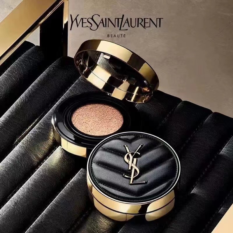 (Fullsize + Bill) Phấn nước Ysl Fusion Ink Cushion Foundation - Phấn Ysl Vỏ Da