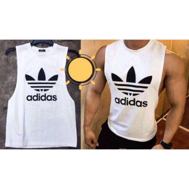[HCM]ÁO THUN BA LỖ TANKTOP CHUẨN GYM ADI
