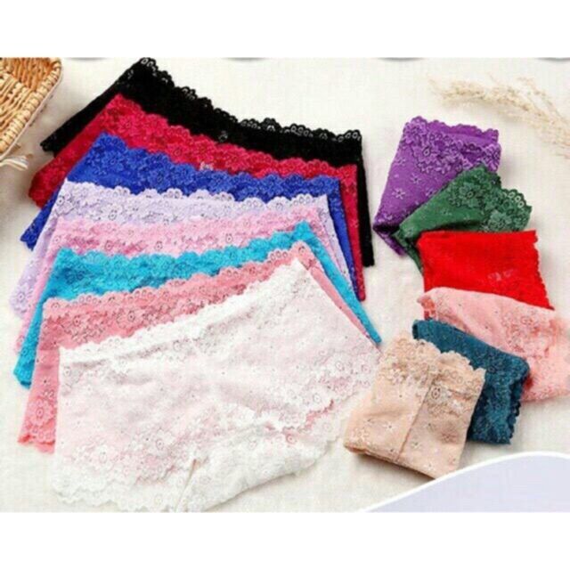 Pants thigh stretchy lace 4 way free size