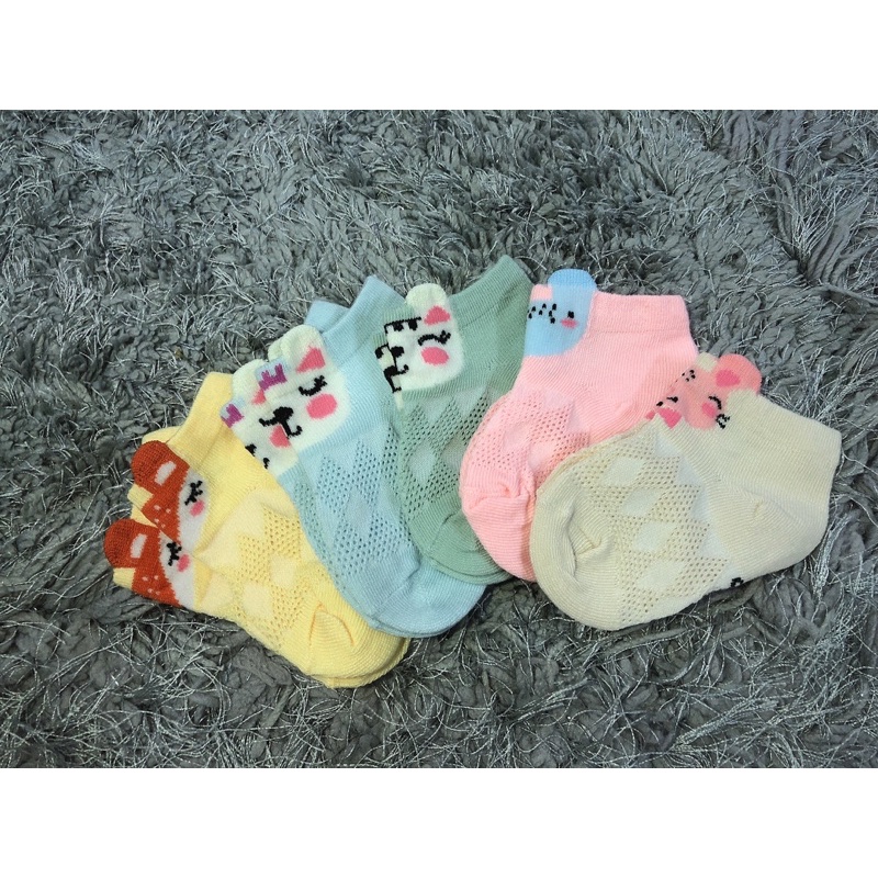 (Set 5 đôi) Tất len mềm mịn đáng yêu cho bé