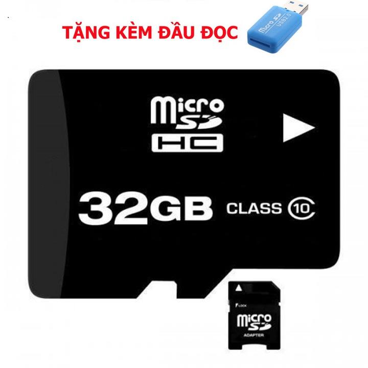 Thẻ nhớ Micro SDHC 64GB/ 32GB / 16Gb/ 8GB tốc độ 100Mb/s siêu bền dùng cho điện thoại