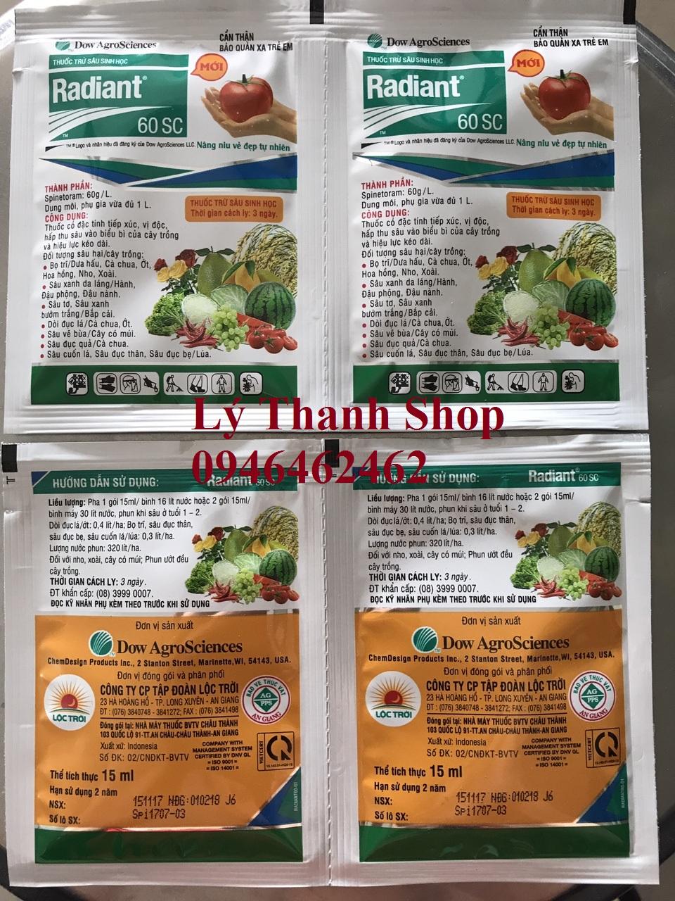 Thuốc trừ sâu sinh học Radian 15ml